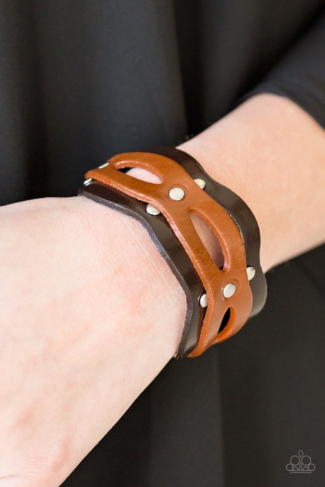 SPURS Of The Moment - Brown Bracelet