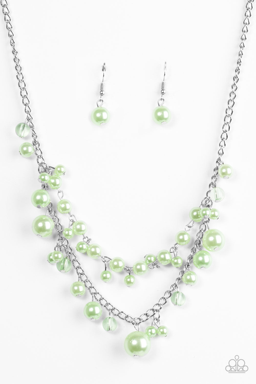 Blissfully Bridesmaid - Green Necklace