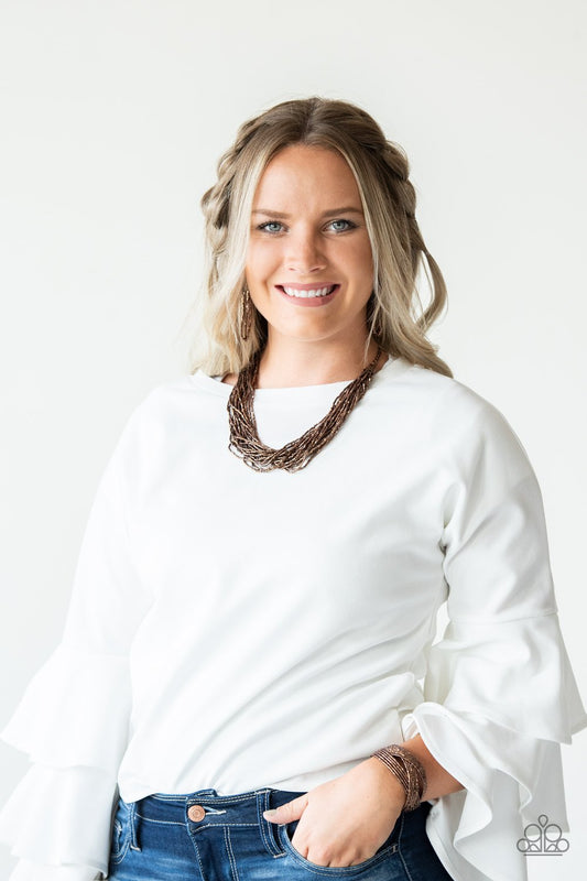 The Speed of STARLIGHT - Copper Necklace