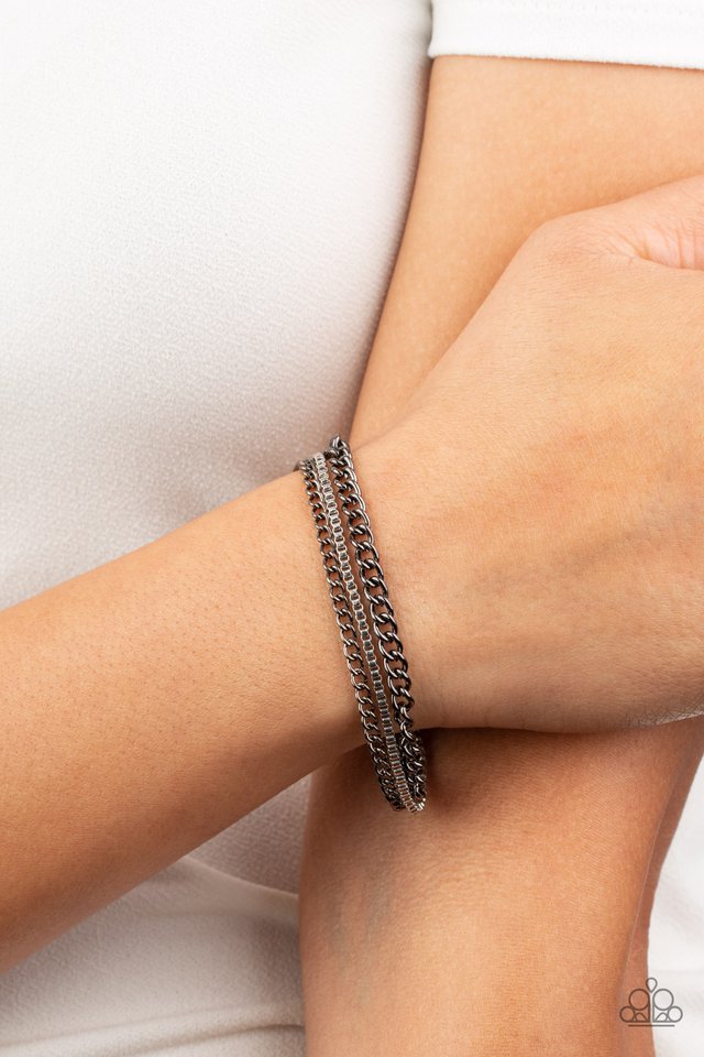Industrial Icon - Black Bracelet