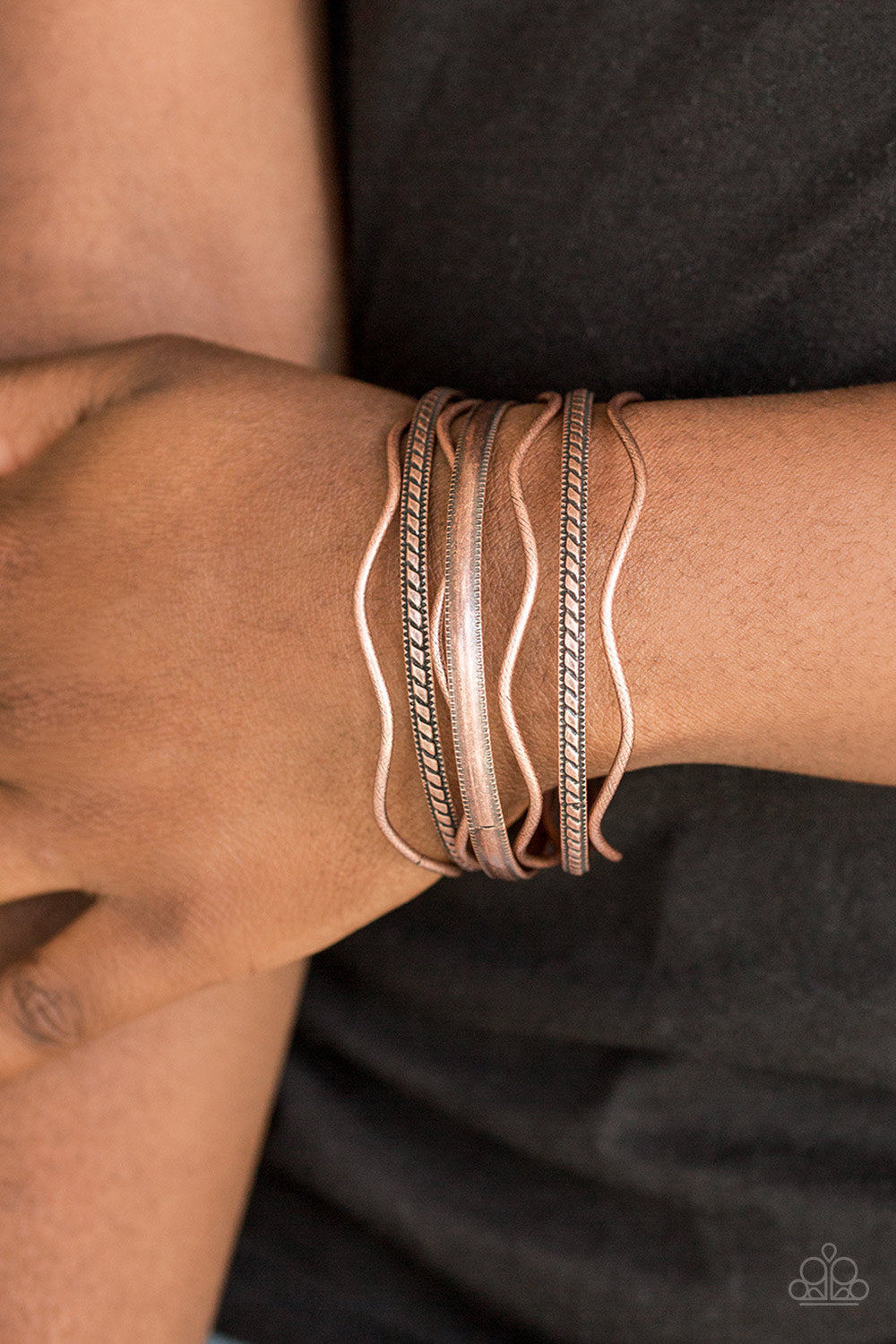 Zesty Zimbabwe - Copper Bracelet