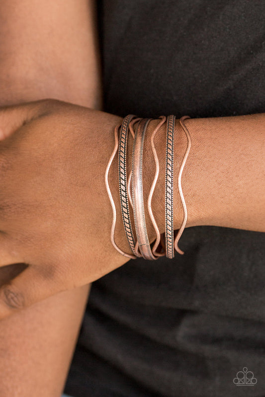 Zesty Zimbabwe - Copper Bracelet