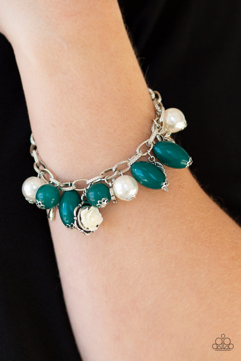 Love Doves - Green Bracelet