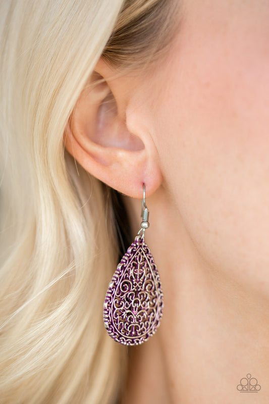 Indie Idol - Purple Earring