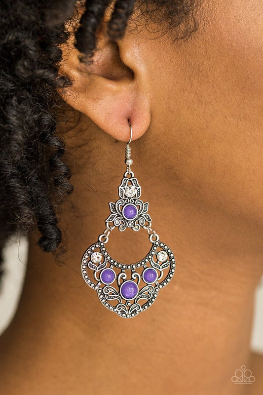 Garden State Glow - Purple Earring