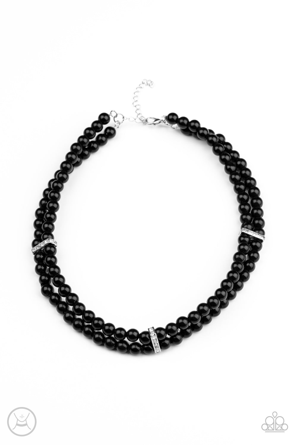 Put On Your Party Dress - Black Choker Necklace