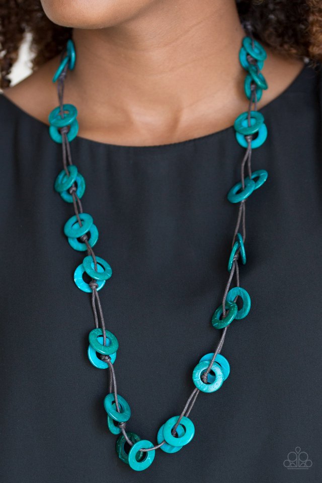 Waikiki Winds - Blue Necklace