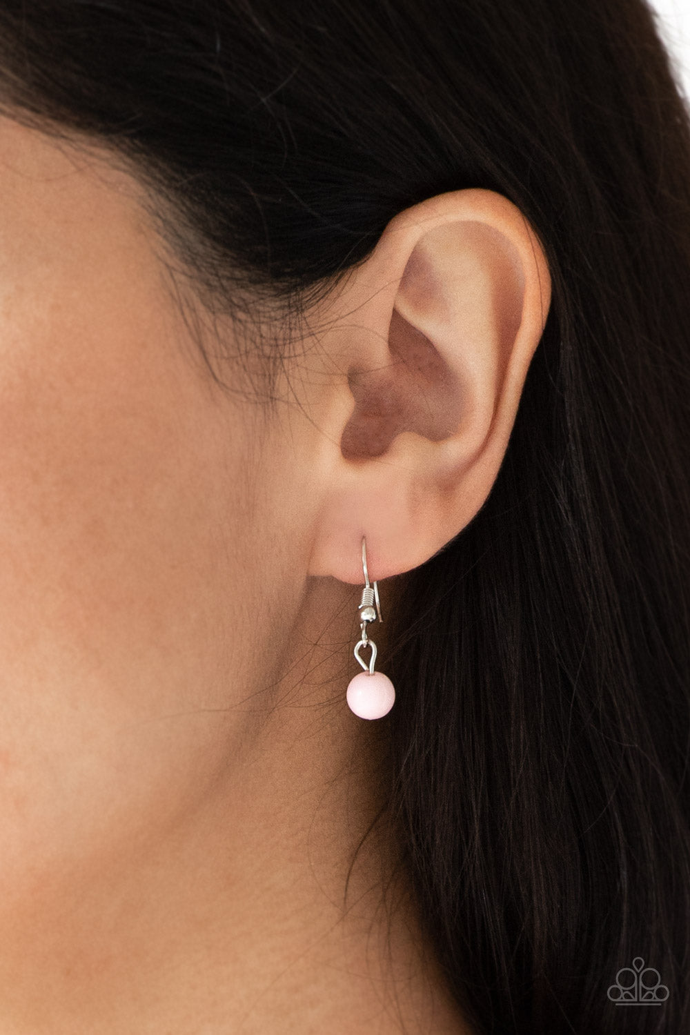 Flirty Foxtrot - Pink Necklace