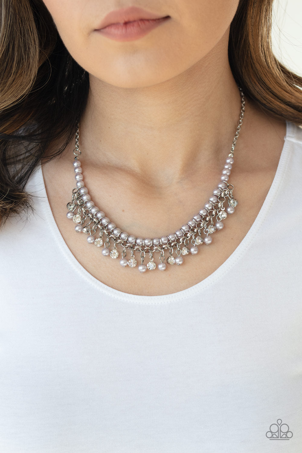 A Touch of CLASSY - Silver Necklace