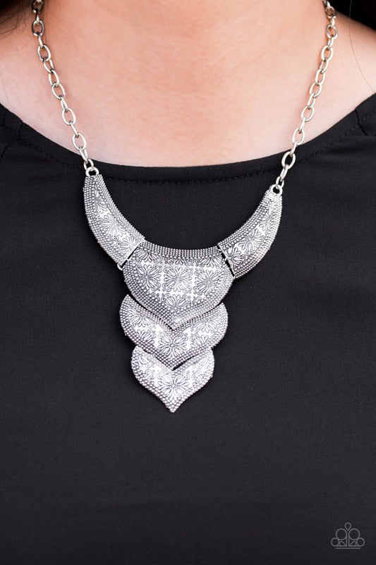Texas Temptress - Silver Necklace