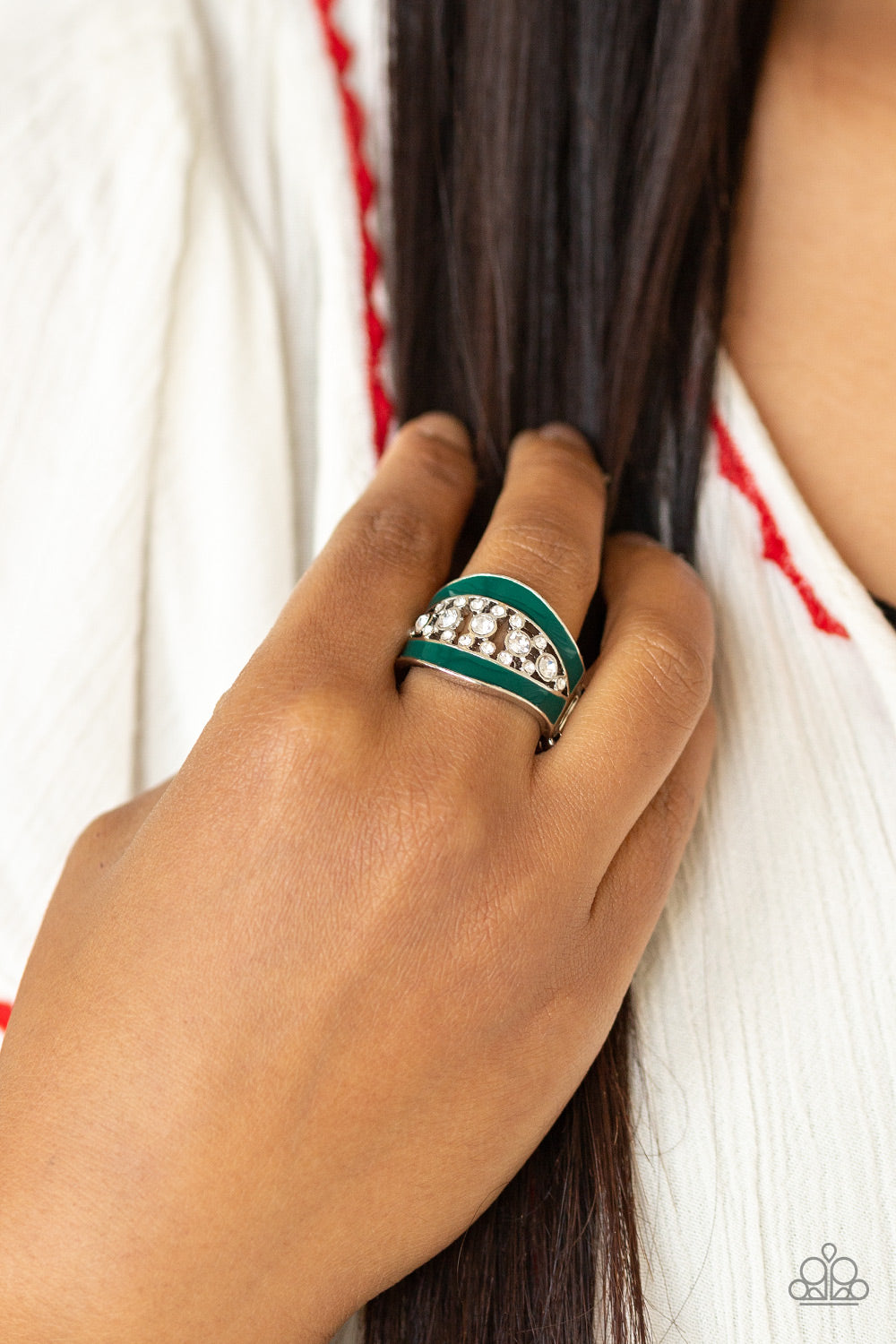 Trending Treasure - Green Ring