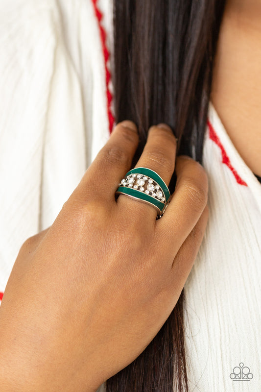 Trending Treasure - Green Ring