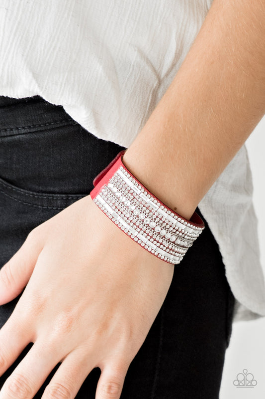 Rebel Radiance - Red Bracelet