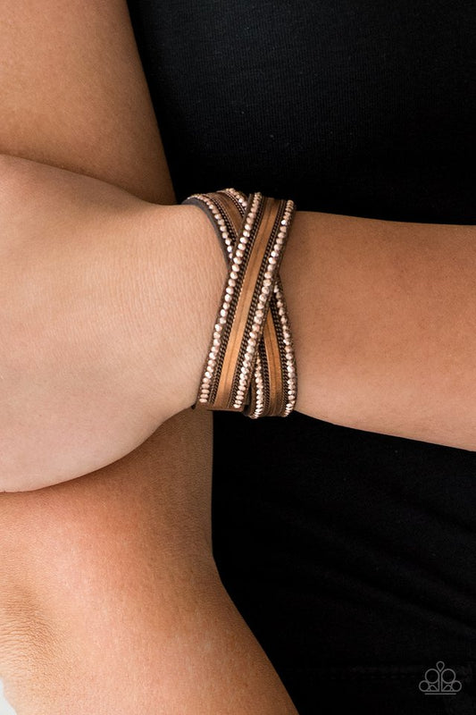 Rocker Rivalry - Copper Bracelet