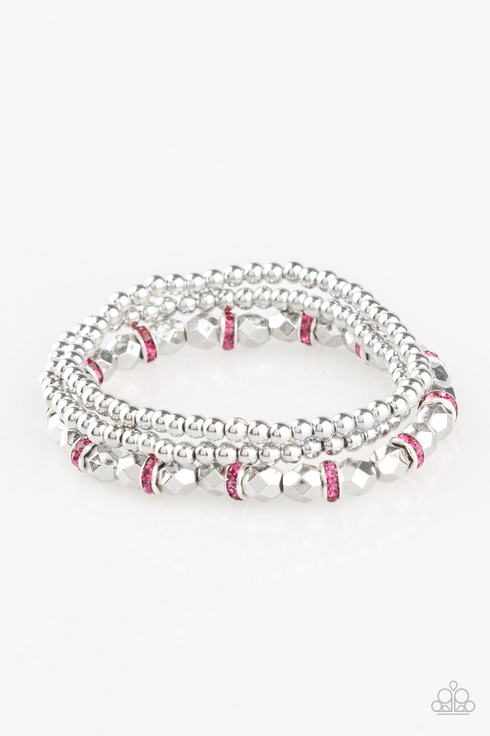 Let There BEAM Light - Pink Bracelet