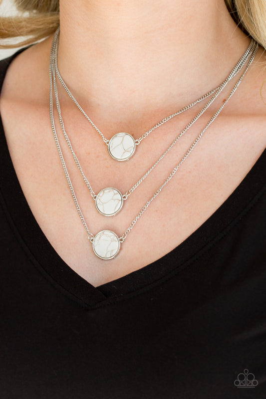 CEO of Chic - White Necklace