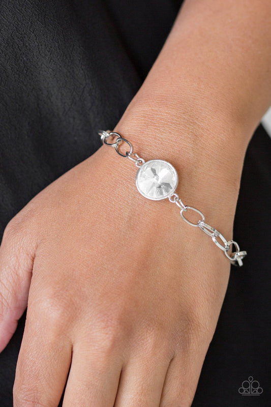 White All Aglitter Bracelet
