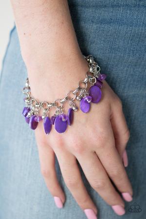Seahorse Sailing - Purple Bracelet