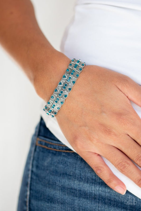 Modern Magnificence - Blue Bracelet