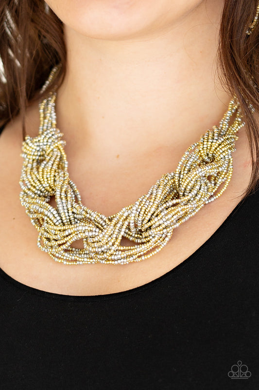 City Catwalk - Gold Necklace