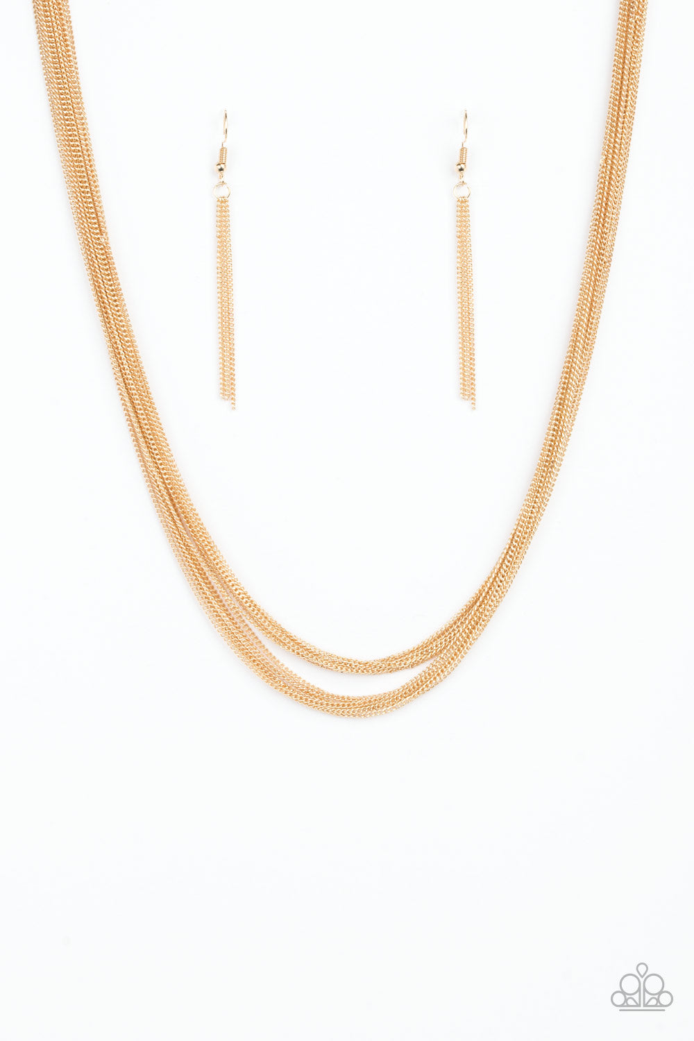 Backstage Bravado - Gold Necklace