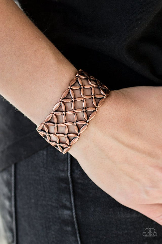 The Big BLOOM - Copper Bracelet