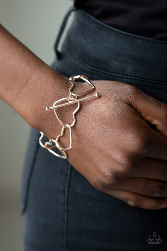 Take Heart - Rose Gold Bracelet