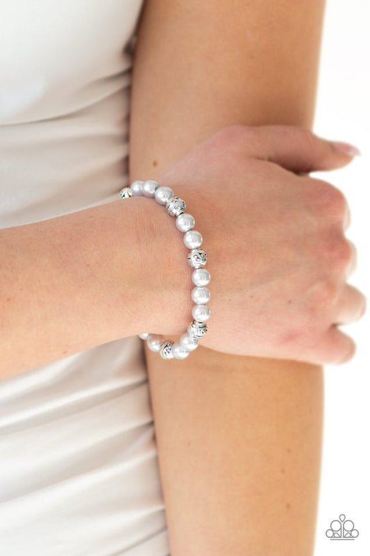 Poised For Perfection - Silver Bracelet