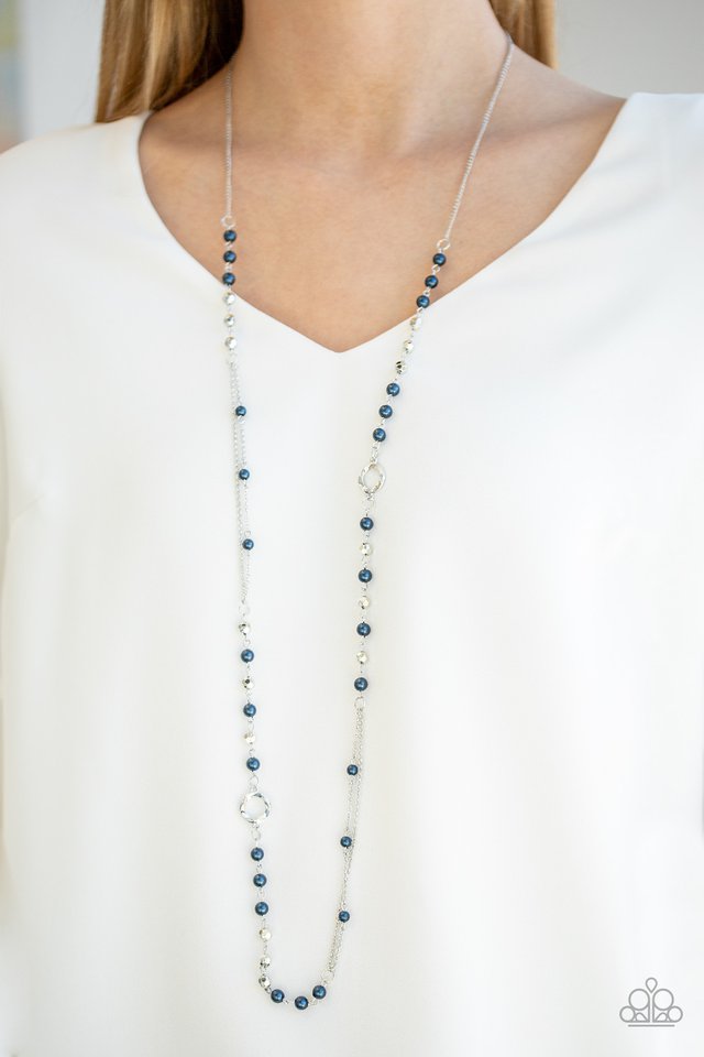 Really Refined - Blue Necklace