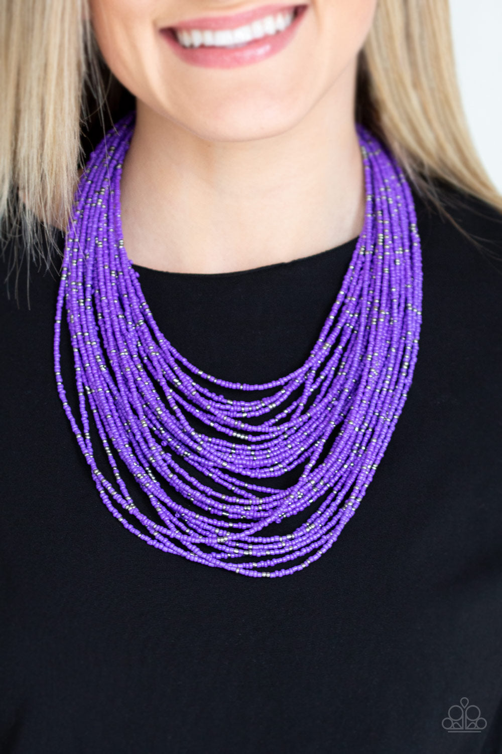 Rio Rainforest - Purple Necklace