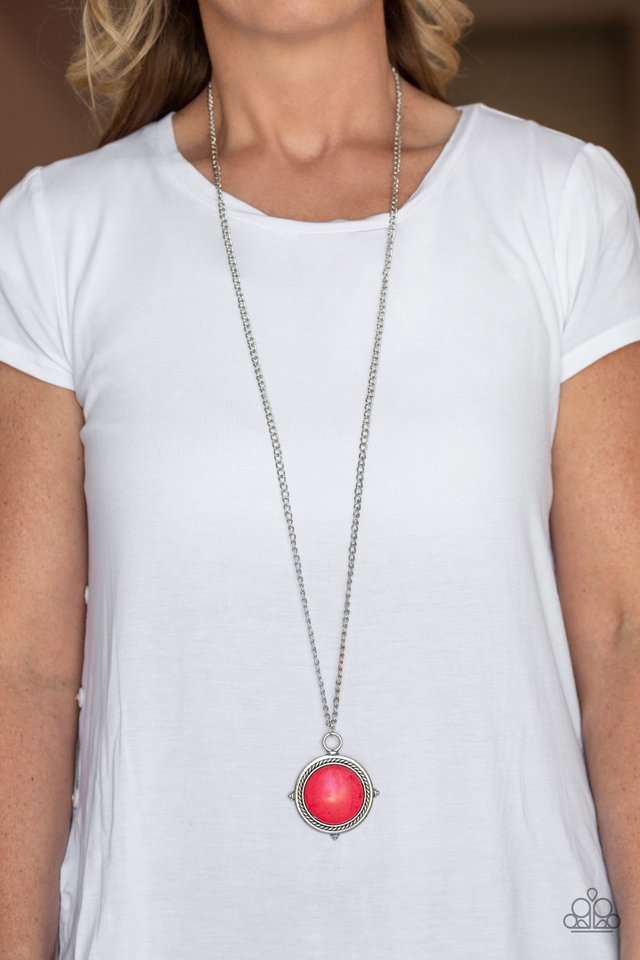 Desert Equinox - Red Necklace