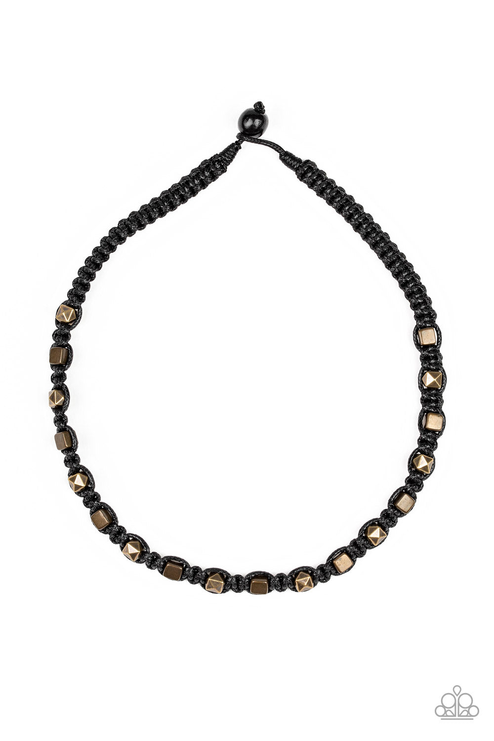 Grunge Rush - Black Urban Necklace