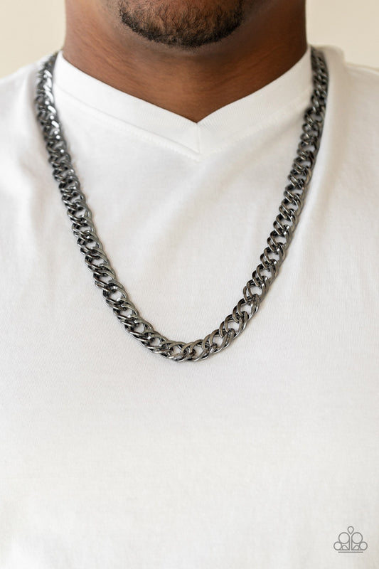 Undefeated - Black Urban Necklace