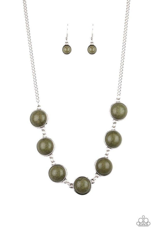 Green Adobe Attitude Necklace