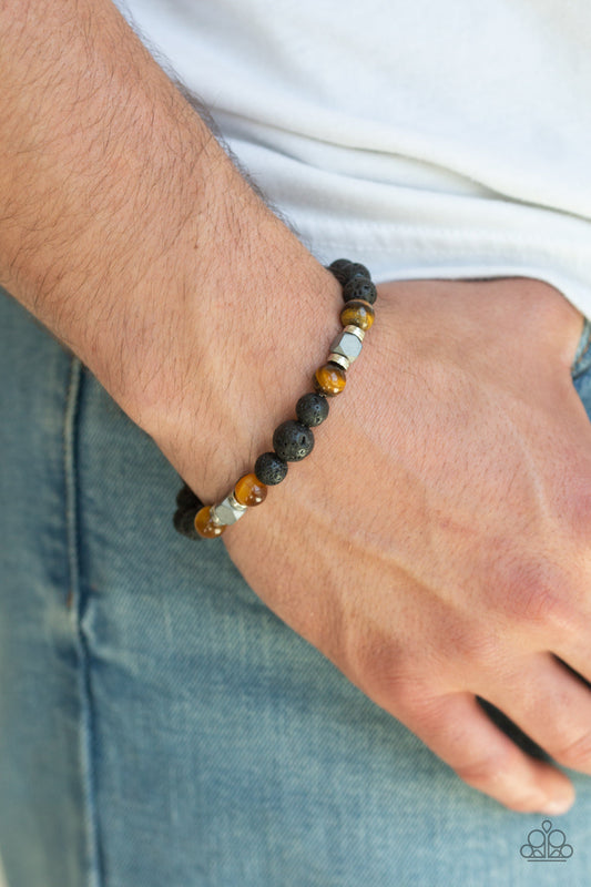 Strength - Brown Urban Bracelet