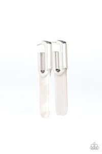 HAUTE Off The Press - Silver Earrings