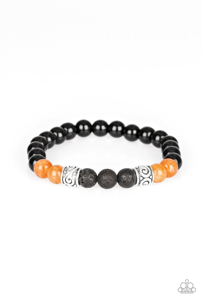 Proverb - Orange Bracelet