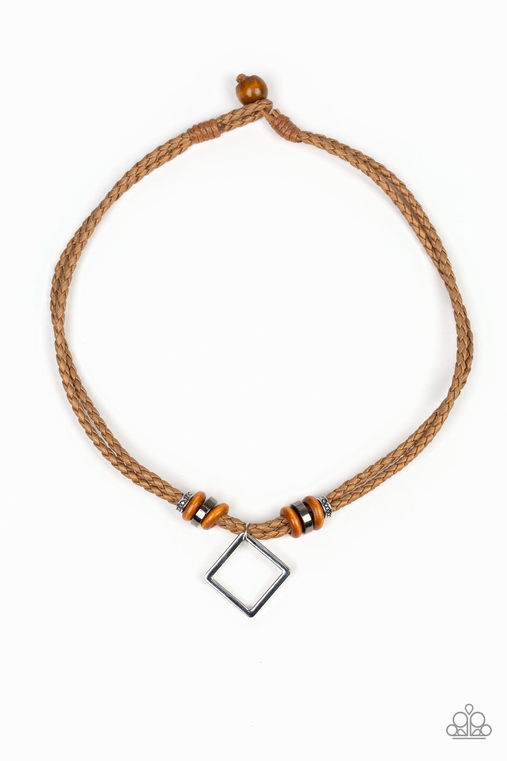 Pier Square Urban - Brown Necklace