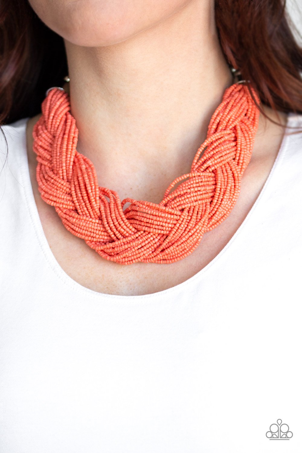 The Great Outback - Orange Necklace