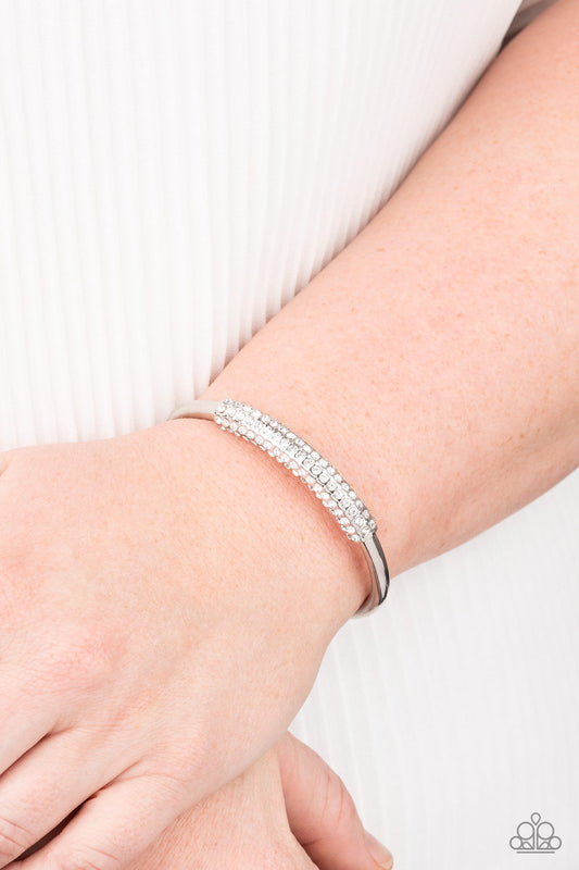 Day to Day Dazzle - White Bracelet