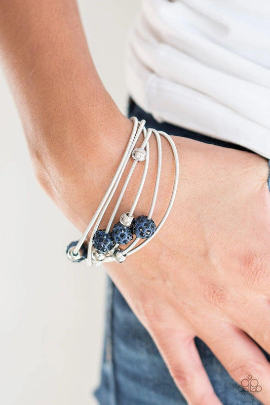 Marvelously Magnetic - Blue Bracelet