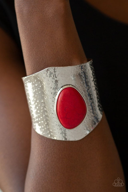 Casual Canyoneer - Red Cuff Bracelet