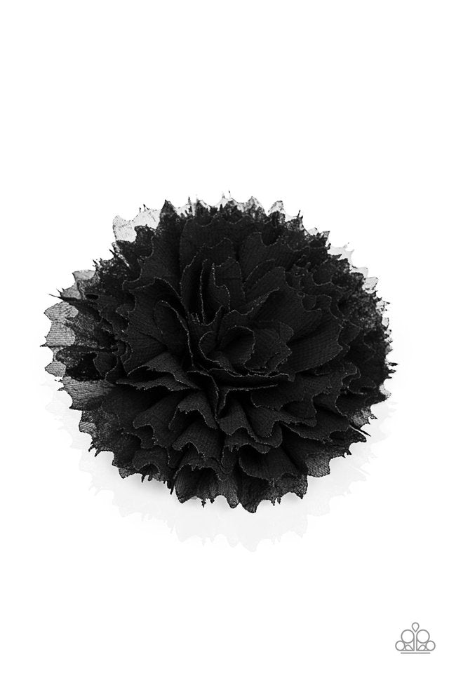 Bloom-tastic - Black Hair Clip