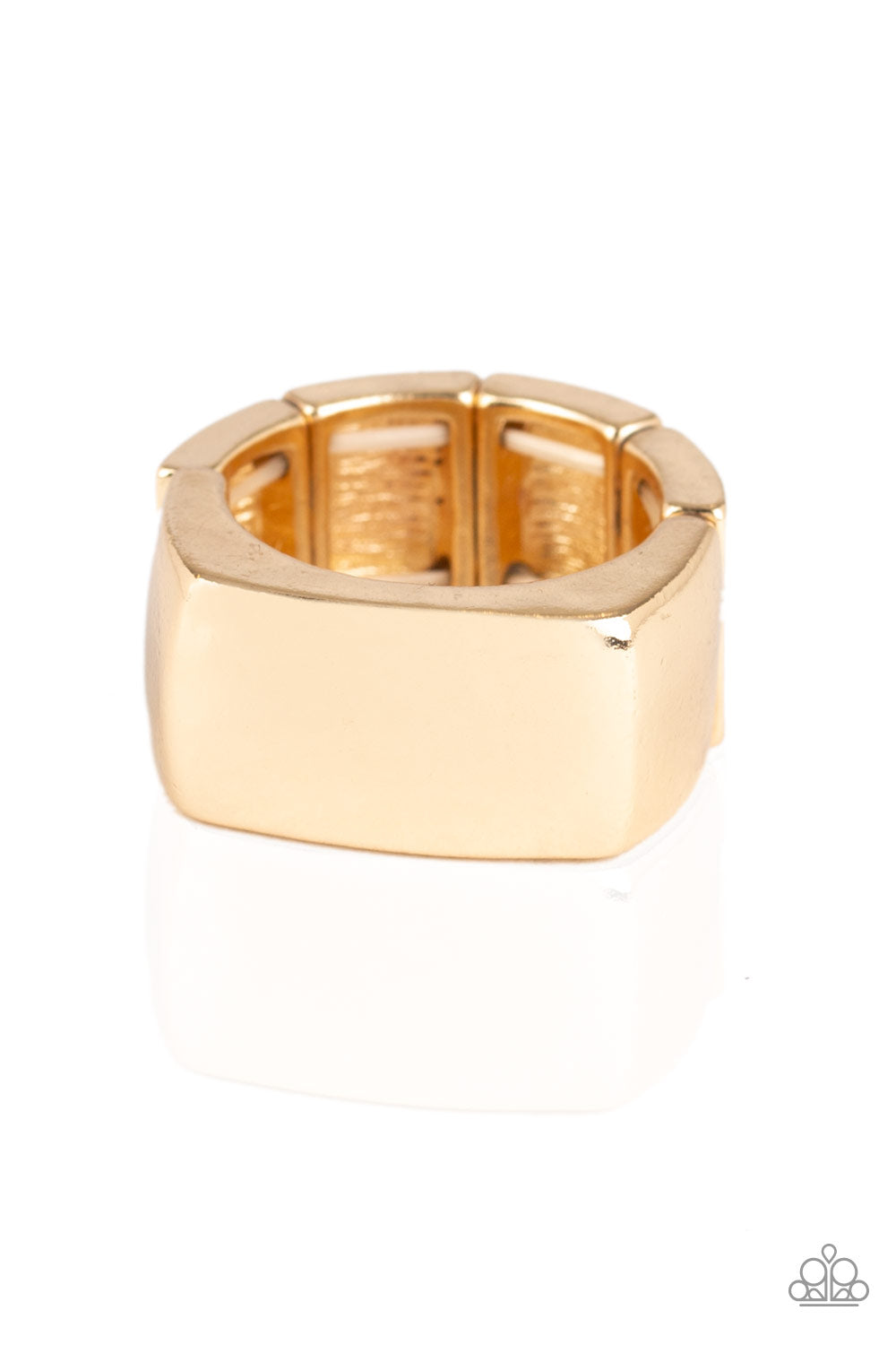 Straightforward - Gold Ring