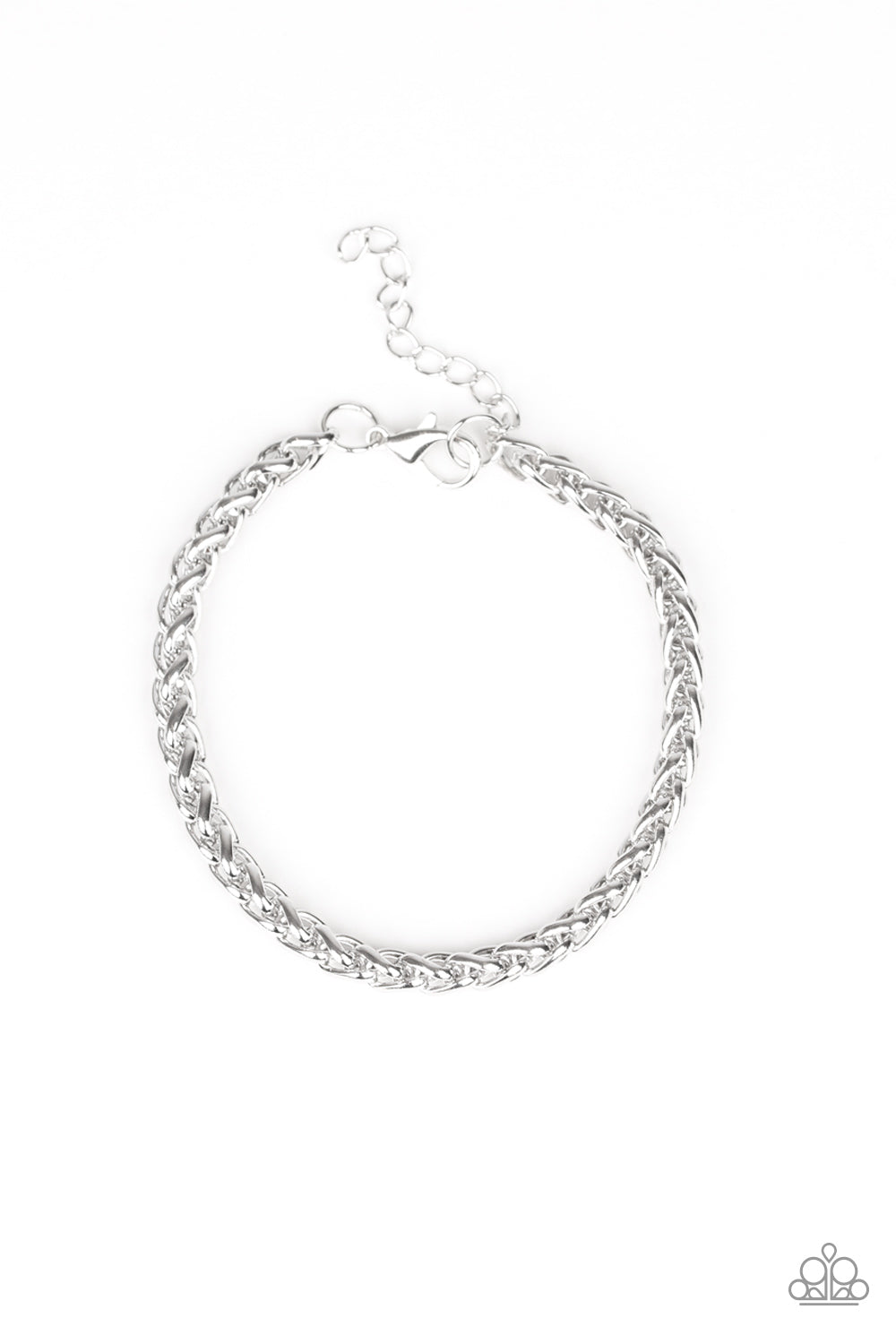 Knocked It Out Of The Park - Silver Bracelet