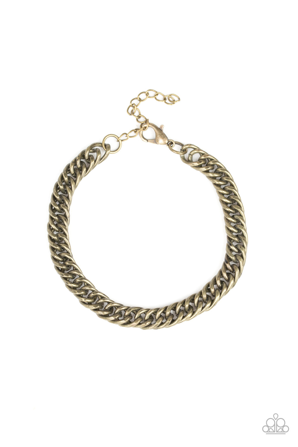 Next Man Up - Brass Bracelet