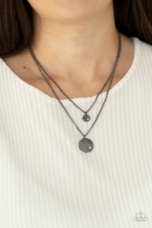 Modern Minimalist - Black Necklace
