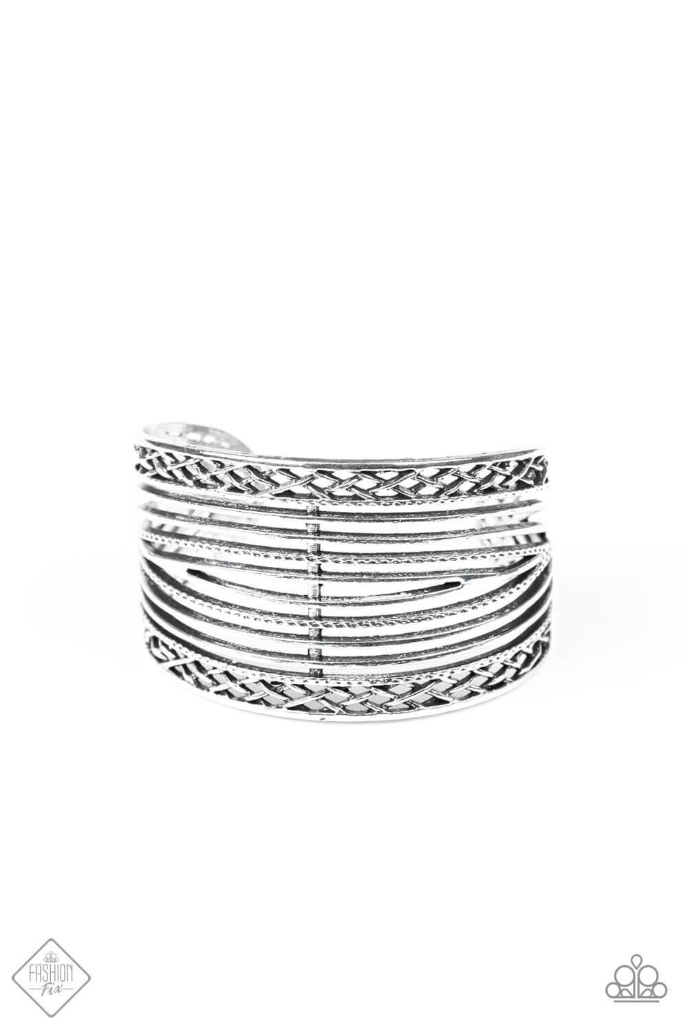 Silver Brace Yourself Bracelet-Sunset Sightings FF