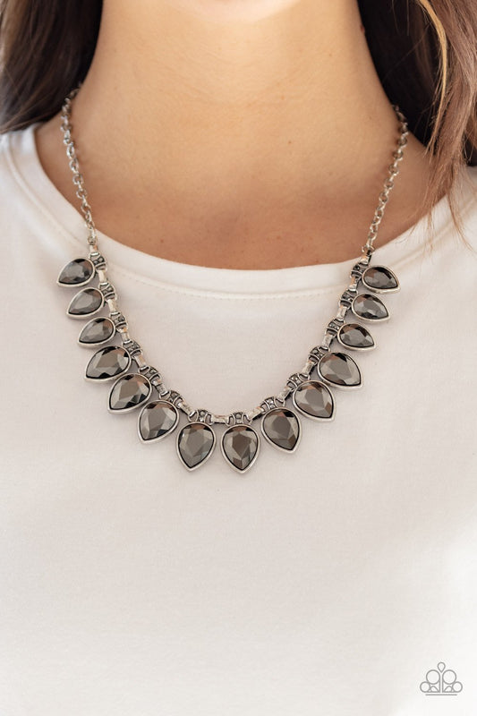 Silver FEARLESS is More Necklace
