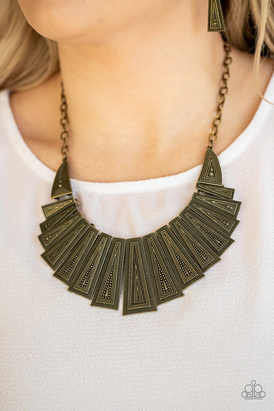Metro Mane - Brass Necklace